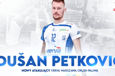 Dušan Petković w VERVA Warszawa ORLEN Paliwa