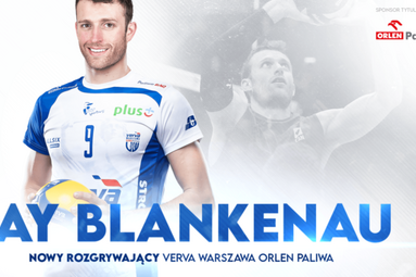 Jay Blankenau podpisał kontrakt z VERVĄ Warszawa ORLEN Paliwa