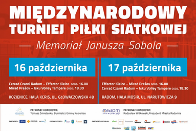 Cerrad Czarni i Effector zagrają w Memoriale Janusza Sobola