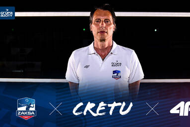 Gheorghe Cretu nowym trenerem Grupy Azoty ZAKSA Kędzierzyn-Koźle