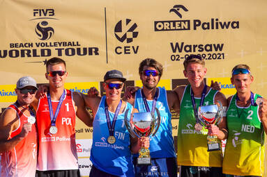 Miłosz Kruk i Jakub Szałankiewicz ze srebrem w warszawskim World Tourze