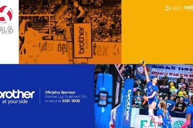 Brother zostaje z Polską Ligą Siatkówki!