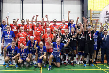 Orlen XXV Mistrzostwa Polski Old Boyów: dekoracje zwycięzców