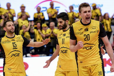 Czwartek z PlusLigą: Cerrad Enea Czarni Radom - PGE Skra Bełchatów 0:3