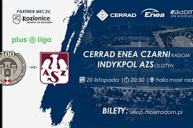 Cerrad Enea Czarni Radom podejmą akademików z Olsztyna