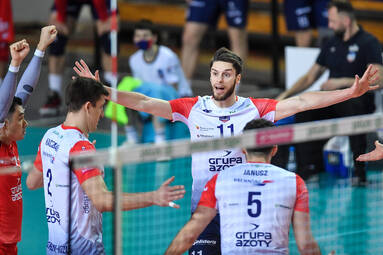 Galeria z meczu Grupa Azoty ZAKSA Kędzierzyn-Koźle - Indykpol AZS Olsztyn