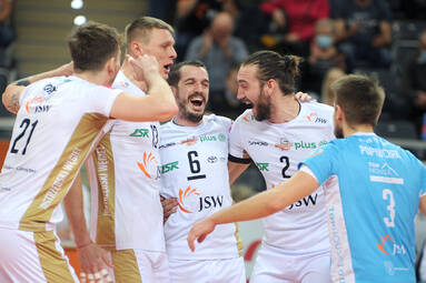 Czwartek z Ligą Mistrzów: VfB Friedrichshafen - Jastrzębski Węgiel 0:3