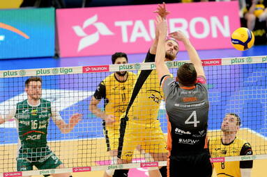 Wtorek z PlusLigą: PGE Skra Bełchatów - Cuprum Lubin 3:1