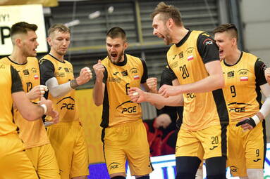 Półfinał Pucharu CEV: PGE Skra Bełchatów - Tours VB 3:2