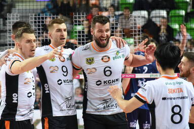 Galeria z meczu Cuprum Lubin - Grupa Azoty ZAKSA Kędzierzyn-Koźle