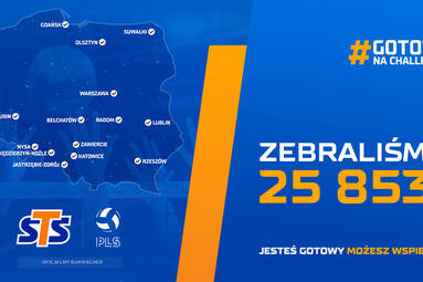 STS i Polska Liga Siatkówki wsparły trzy organizacje charytatywne