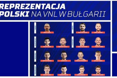 Reprezentacja Polski na VNL w Bułgarii 
