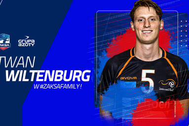 Twan Wiltenburg nowym środkowym Grupy Azoty ZAKSA