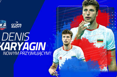 Denis Karyagin zamyka skład ZAKSY Zawodnik Zaksa