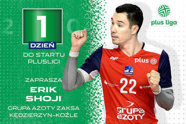 Gwiazdy zapraszają na PlusLigę: Erik Shoji przyszedł jako libero dobry, a dziś jest wybitny