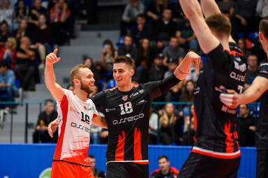 Galeria z meczu Barkom Każany Lwów - Asseco Resovia Rzeszów