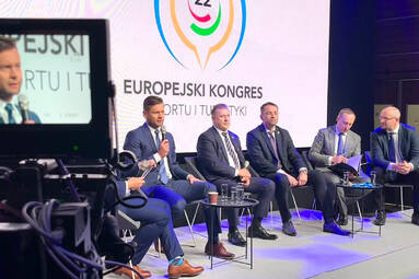 Prezes Polskiej Ligi Siatkówki bierze udział w I Europejskim Kongresie Sportu i Turystyki