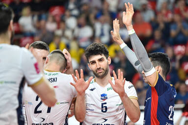 Galeria z meczu Grupa Azoty ZAKSA Kędzierzyn-Koźle - Trefl Gdańsk