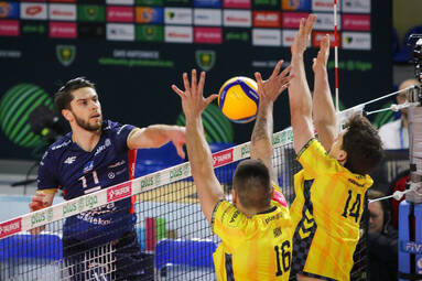 Galeria z meczu GKS Katowice - Grupa Azoty ZAKSA Kędzierzyn-Koźle