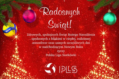 Świąteczne życzenia od Polskiej Ligi Siatkówki 