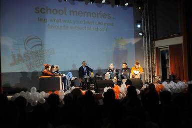 Zagraniczni siatkarze Jastrzębskiego Węgla z wizytą w szkole