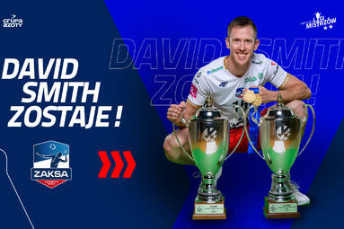 David Smith zostaje w Grupie Azoty ZAKSA