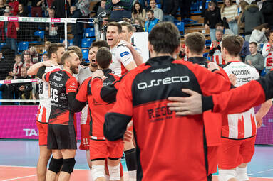 Zdjęcia z meczu o półfinał TAURON Pucharu Polski Grupa Asseco Resovia Rzeszów - Ślepsk Malow Suwałki