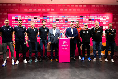 Konferencja prasowa przed TAURON Pucharem Polski w Krakowie