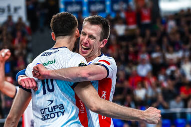 Półfinał Ligi Mistrzów: Grupa Azoty ZAKSA Kędzierzyn-Koźle - Sir Sicoma Monini Perugia - zdjęcia