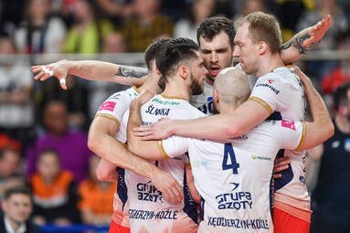 Zdjęcia z meczu Grupa Azoty ZAKSA Kędzierzyn-Koźle - Jastrzębski Węgiel