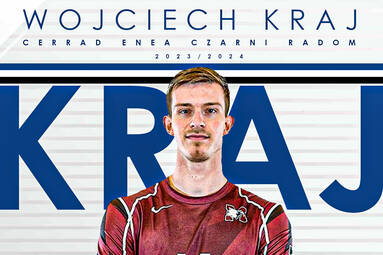 Nowy środkowy w Cerrad Enea Czarnych Radom