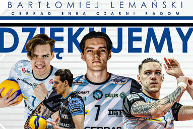 Bartłomiej Lemański opuszcza Cerrad Enea Czarnych Radom