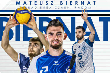 Mateusz Biernat nowym rozgrywającym Cerrad Enea Czarnych Radom