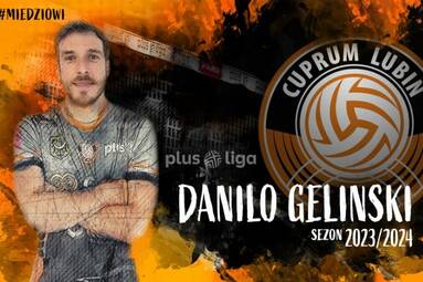 Danilo Gelinski pokieruje rozegraniem Cuprum Lubin