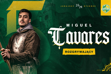 Miguel Tavares nadal w barwach Aluronu CMC Warty Zawiercie