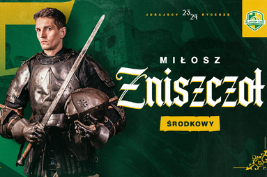 Miłosz Zniszczoł zostaje w Aluron CMC Warcie Zawiercie