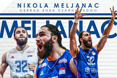 Reprezentant Serbii będzie atakującym Cerrad Enea Czarnych Radom