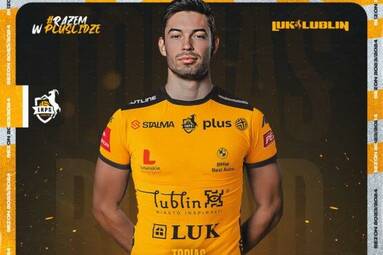 Nowym przyjmującym LUK Lublin został Tobias Brand