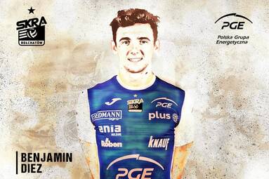 Reprezentant Francji Benjamin Diez nowym libero PGE Skry