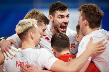 Akademicka Reprezentacja Polski siatkarzy pokonała Ukrainę i jest w półfinale Uniwersjady