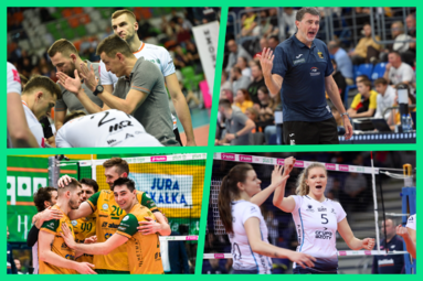 Aluron CMC Warta Zawiercie w ćwierćfinale Pucharu CEV i wygrana PGE GiEK Skry Bełchatów