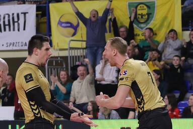 ZAKSA rozbita w Katowicach [ZDJĘCIA]