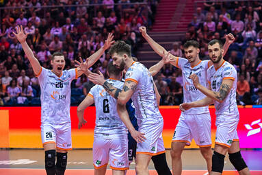 TAURON Puchar Polski: Jastrzębski Węgiel pierwszym finalistą [ZDJĘCIA]