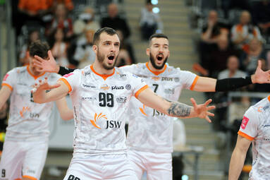 Jastrzębski Węgiel nie oddaje pierwszego miejsca w tabeli [ZDJĘCIA]