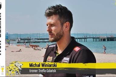 Michał Winiarski prosto z gdańskiej plaży - pierwszy wywiad z nowym trenerem | Trefl Gdańsk