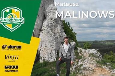 Mateusz Malinowski nadal w Aluron Virtu!