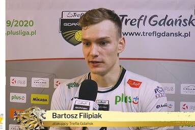 Bartosz Filipiak z pierwszym MVP w nowym sezonie PlusLigi! | Trefl Gdańsk