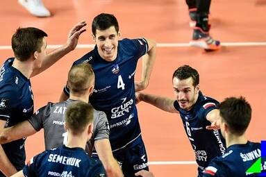 Pierwsze zwycięstwo w #CLVolleyM | Krzysztof Rejno, Paweł Zatorski