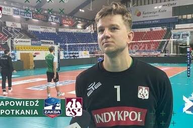 Karol Jankiewicz: Chcemy zagrać odważnie (przed pucharowym meczem z Grupą Azoty ZAKSA)