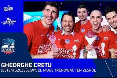 Gheorghe Cretu: jestem szczęśliwy, że mogę trenować ten zespół | #TauronPucharPolski2022